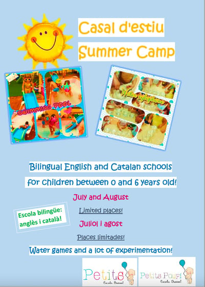 Actividad - Escola Bressol Petits Paupí Summer Camp